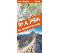Carte de randonnée plastifiée - Rila & Pirin (Montagnes bulgares) | TerraQuest
