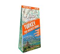 Carte de randonnée plastifiée - Turquie : Les plus hauts sommets | TerraQuest
