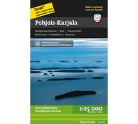 Carte de randonnée - Pohjois-Karjala (Finlande) | Calazo