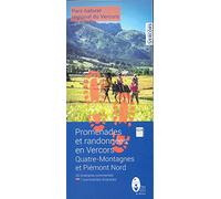 Carte de randonnée : Promenades et randonnées en Vercors - Quatre-Montagne