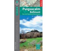 Carte de randonnée - Puigsacalm, Bellmunt (Pyrénées Catalanes, Espagne) | Alpina