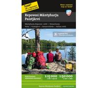 Carte de randonnée - Repovesi Mäntyharju Paistjärvi (Finlande) | Calazo