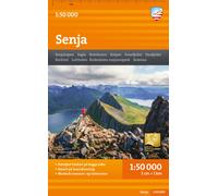 Carte de randonnée - Senja (Norvège) | Calazo - 1/50 000