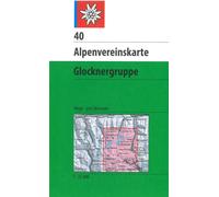 Carte de randonnée & ski n° 40 - Glocknergruppe (Alpes autrichiennes) | Alpenverein