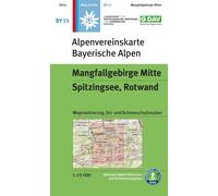 Carte de randonnée & ski n° BY15 - Mangfallgebirge Centre (Alpes bavaroises) | Alpenverein