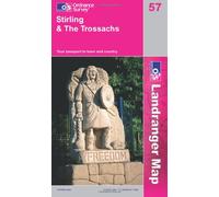 Carte de randonnée : Stirling & The Trossachs Area