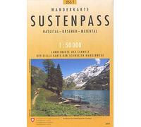 Carte de randonnée : Sustenpass pédestre