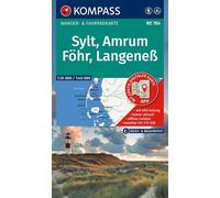 Carte de randonnée - Sylt, Amrum, Föhr & Langeneß | Kompass 784 - 1:35 000