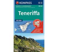 Carte de randonnée - Ténérife | Kompass 233 - 1:50 000