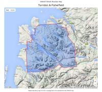 Carte de randonnée - Torridon & Fisherfield XT40 BMM | Harvey Maps - British Mountain