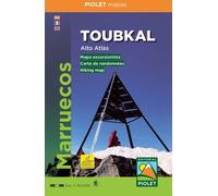 Carte de randonnée - Toubkal, Haut Atlas Marocain | Piolet