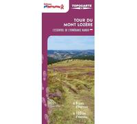 Carte de randonnée - Tour du mont Lozère | FFRandonnée
