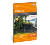 Carte de randonnée - Valdres (Norvège) | Calazo - 1/50 000