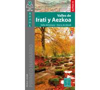 Carte de randonnée - Vallées d'Irati et de Salazar (Navarre, Pyrénées) | Alpina