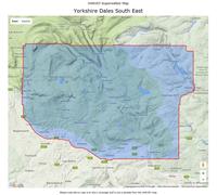 Carte de randonnée - Yorkshire Dales Sud-Est XT25 | Harvey Maps - Superwalker maps