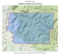 Carte de randonnée - Yorkshire Dales Sud Ouest XT40 | Harvey Maps - Ultramap