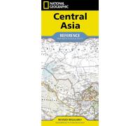 Carte de référence - Asie centrale | National Geographic