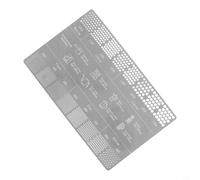 Carte de référence de broyage du café - Échelle 8 étapes (100-1200 µm) pour turc, expresso, moka, siphon, goutte, pour verser, presse et brr froid (argent)