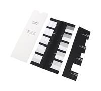 Carte de référence de couleur grise pour textiles, carte de test de solidité des couleurs textiles avec 5 niveaux,standard testeur de solidité au frottement à sec et humide(A)