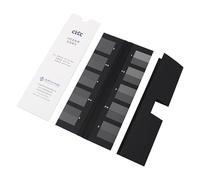 Carte de référence de couleur grise pour textiles, carte de test de solidité des couleurs textiles avec 5 niveaux,standard testeur de solidité au frottement à sec et humide(B)