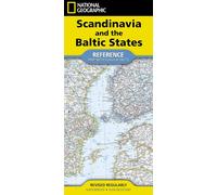 Carte de référence - Scandinavie & États baltes | National Geographic