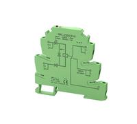 Carte de relais électromagnétique 24 V CC à bobine MRC-25D61Z48 6 A 250 V CA/CC Charge Interface PLC Contrôleur de tension Relais Rail DIN Mini