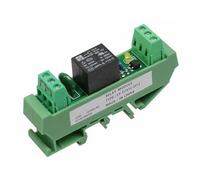 Carte de relais Rail 1 canal 5V 12V 24V 48V 110V 230V, relais avec Interface relais électromagnétique 1 pièce(FY-T731-24VACDC)