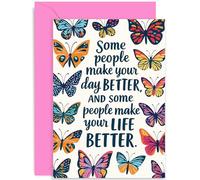 Carte de remerciement « Life Leaving Goodbye Appreciation » - Cadeau pour homme et femme - Intérieur vierge avec enveloppe