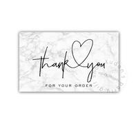 Carte De Remerciement Pour Soutien,Avec Message Écrit,Décoration Rose Magnifique Type Carte De Visite,Faite À La Main Avec Amour,Accessoire Professionnel,Paquet De 30 Pièces - Type 30pcs #Q