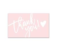 Carte De Remerciement Pour Soutien,Avec Message Écrit,Décoration Rose Magnifique Type Carte De Visite,Faite À La Main Avec Amour,Accessoire Professionnel,Paquet De 30 Pièces - Type 30pcs #I