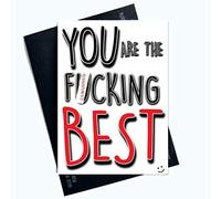 Carte de Remerciements Amis Cartes de Voeux Meilleur Amis Saint Valentin Cartes Congratulations Leaving Travail Collègue Cartes Epoux " Fiancé " Fianceé Lgbtq Lgbt Cadeaux Comédie PC705