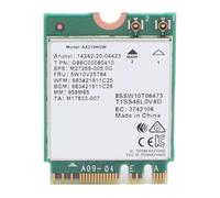 Carte de Réseau sans Fil d'ordinateur Portable MBPS MBPS Gigabit Computer Networking Carte pour 3 Bande, Module pour Bande MIMO AX210NGW GAGNE 10 NGFF 6E 11 M.2, Cartes Réseau