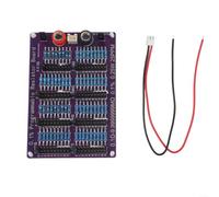 Carte de résistance programmable - Tolérance de 0,1 % - 8 niveaux - 0,1 Ω-9,9999999 MΩ - 0,25 W - 25 PPM - Broches plaquées or pour une mesure précise et un calibrage dans le laboratoire et