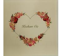 Carte de Saint-Valentin Carré A02 Je t'aime