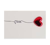 Carte de Saint-Valentin - Carte de vœux d'amour faite à la main Carte cadeau pour la Saint-Valentin, un anniversaire, une idée de cadeau pour elle, lui, épouse, mari