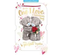Carte de Saint-Valentin holographique 3D « One I Love Me To You »