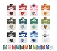 Carte De Saint-Valentin Pour Mari | Carte Postale Avec Une Pierre En Forme De Cœur | Messages d'Échange de Saint-Valentin,Pour les Femmes, les Garçons, les Filles, les Jeunes, les Adolescents, le Mari