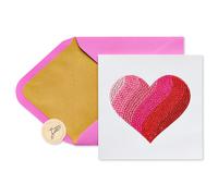 Carte de Saint Valentin romantique Papyrus (de tout mon cur)