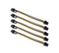 Carte de serveur de cartes d'images, câble PCIE à 8 broches (6 + 2), PCI-E femelle à femelle, GPU, pour le minage de cartes d'images