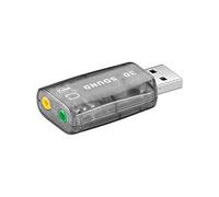 Carte de Son USB 2.0, Transparent