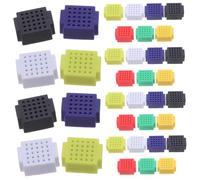 Carte de Soudure Mini sans Soudure 35 Pièces en Plastique | Tableau de Projet Électronique Vierge, Montage Compact, Performance de Circuit Stable pour Débutants et Garçon et Filles