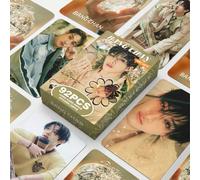 Carte de soutien aux groupes populaires Kpop Skz+Seventenn Aespa Chan, Know, Changbin, Felix, , I.N, Carte de collection K-POP, Nouvelle carte de collection de salutations, Collection de cartes d'affi