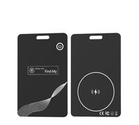 Carte de suivi de portefeuille, localisation GPS ultra fine avec étiquette intelligente anti-perte pour smartphone, localisation GPS et fonction localisation de mon appareil compatible Bluetooth