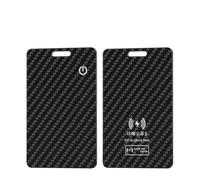 Carte de suivi de portefeuille, localisation GPS ultra fine avec étiquette intelligente anti-perte pour smartphone, appareil compatible Bluetooth, chargement sans fil (motif fibre de carbone)
