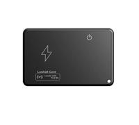 Carte de Suivi Portefeuille Localisation GPS Ultra-Mince Étiquette Intelligente Anti-Perte for trouver Mon Appareil Bluetooth Chargement sans Fil for Sac à Main