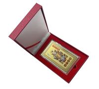 Carte de Tai Sui 2025, année de Protection des Serpents, de Carte dorée Sui 2025, pour éliminer Le Mal, Apporter Chance et Bonheur, décoration de Portefeuille