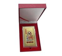 Carte de Tai Sui, cartes de protection contre les serpents, carte dorée Feng Shui Tai Sui 2025, cartes de protection contre la chance, amulette de fortune pour réussite et richesse