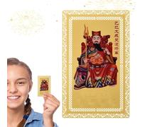 Carte de Tai Sui | Décoration portefeuille, carte de bon augure de l'année du serpent, carte de Nouvel An chinois pour décoration de la maison