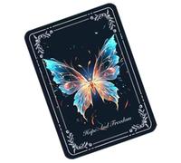 Carte de tarot 3D holographique Oracle Deck pour la pratique de la lecture de fortune | Cartes d'illusion de décalage visuel dynamique avec ensemble de divination en papier cartonné de qualité