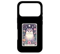 Carte de Tarot Amusante en Forme de Chat Le Persan pour Les Amoureux des Chatons Coque pour iPhone 17 Pro